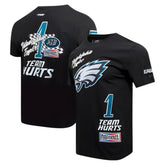 Jalen Hurts Philadelphia Eagles Pro Standard Fast Lane Name & Number Player T-Shirt Black | NFL