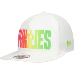 Philadelphia Phillies New Era Spring Spectrum Golfer Snapback Hat - MLB