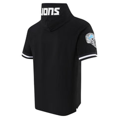 Aidan Hutchinson Detroit Lions Pro Standard Player Name & Number Hoodie T-Shirt Black | NFL