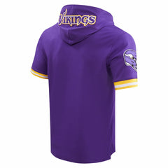 Justin Jefferson Minnesota Vikings Pro Standard Player Name & Number Hoodie T-Shirt Purple | NFL