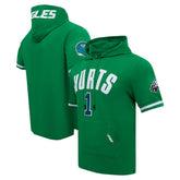 Jalen Hurts Philadelphia Eagles Pro Standard Player Name & Number Hoodie T-Shirt Kelly Green | NFL