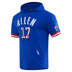 Josh Allen Buffalo Bills Pro Standard Player Name & Number Hoodie T-Shirt Royal | NFL