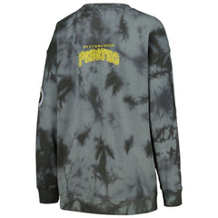Pittsburgh Pirates The Wild Collective Women's Overdyed Pullover Sweatshirt - MLB