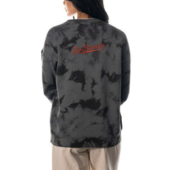 San Francisco Giants The Wild Collective Women's Overdyed Pullover Sweatshirt - MLB