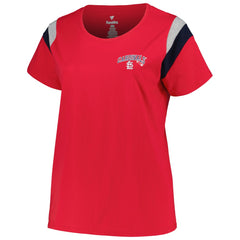 St. Louis Cardinals Profile Women's Plus Size Scoop Neck T-Shirt - MLB