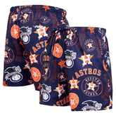 Houston Astros Pro Standard Toss Logo Woven Shorts - MLB