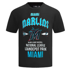 Miami Marlins Pro Standard Oversized City Tour T-Shirt - MLB