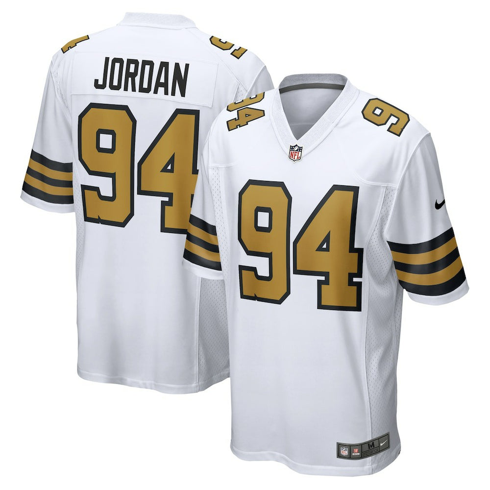 Cameron Jordan New Orleans Saints Alternate Game Jersey White | Nike for Sale