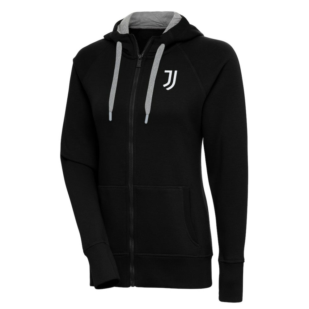 Juventus Women's Takeover Full-Zip Hoodie Black - FIFA World CUP