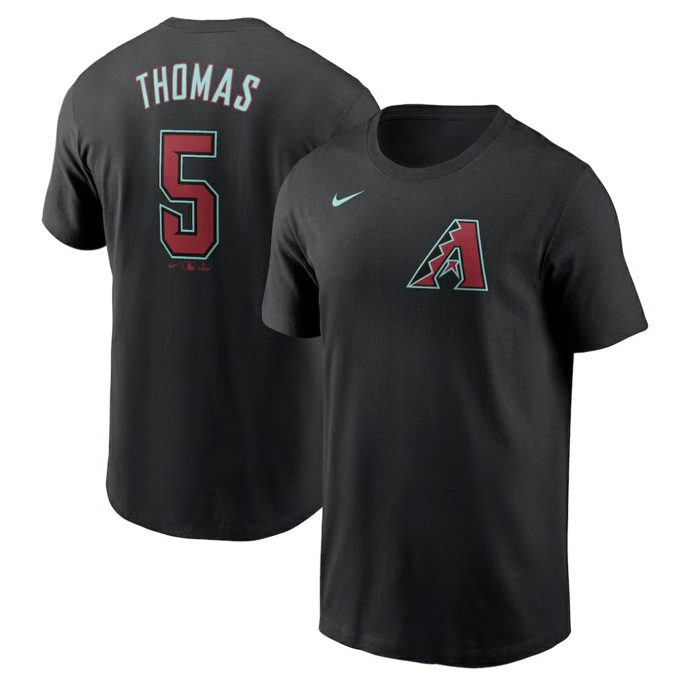 Alek Thomas Arizona Diamondbacks Nike 2024 Fuse Name & Number T-Shirt - MLB