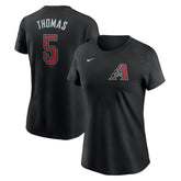 Alek Thomas Arizona Diamondbacks Nike Women's 2024 Fuse Name & Number T-Shirt - MLB