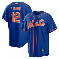 Francisco Lindor New York Mets Nike Big & Tall Alternate Replica Player Jersey - MLB
