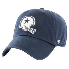 Dallas Cowboys '47 Helmet Clean Up Adjustable Hat Navy | 47 brand