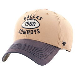 Dallas Cowboys '47 Dusted Ailene MVP Adjustable Hat Tan/Navy | 47 brand