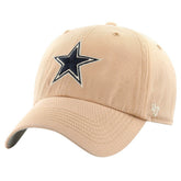 Dallas Cowboys '47 Dusted Franchise Fitted Hat Khaki | 47 brand