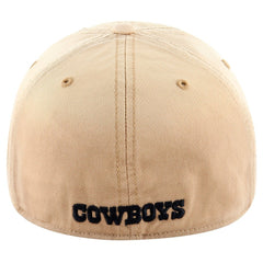 Dallas Cowboys '47 Dusted Franchise Fitted Hat Khaki | 47 brand