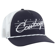 Dallas Cowboys '47 Downburst Relaxed Hitch Trucker Adjustable Hat Navy/White | 47 brand