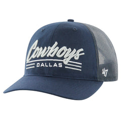 Dallas Cowboys '47 Garner Trucker Adjustable Hat Navy | 47 brand