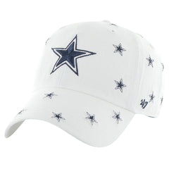 Dallas Cowboys '47 Women's Confetti Clean Up Adjustable Hat White | 47 brand