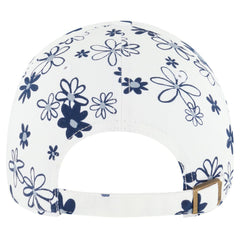 Dallas Cowboys '47 Girls Youth Daisy Delight Clean Up Adjustable Hat White | 47 brand