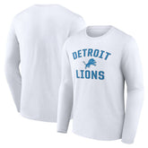 Detroit Lions Victory Arch Long Sleeve T-Shirt White | NFL