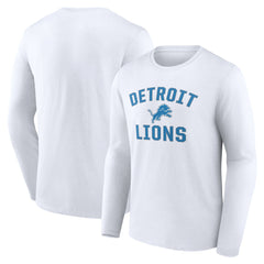 Detroit Lions Victory Arch Long Sleeve T-Shirt White | NFL