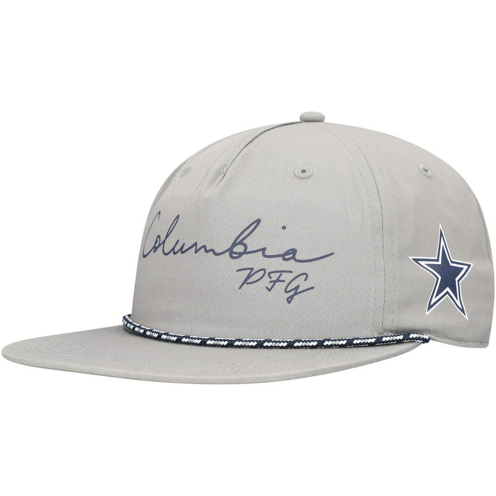 Dallas Cowboys PHG Back Tack Adjustable Hat Gray | Columbia