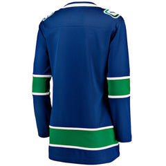 Vancouver Canucks Fanatics Women's Premier Breakaway Jersey - Blue - NHL