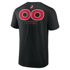 Scoot Henderson Portland Trail Blazers Behind The Back Name & Number T-Shirt Black - NBA