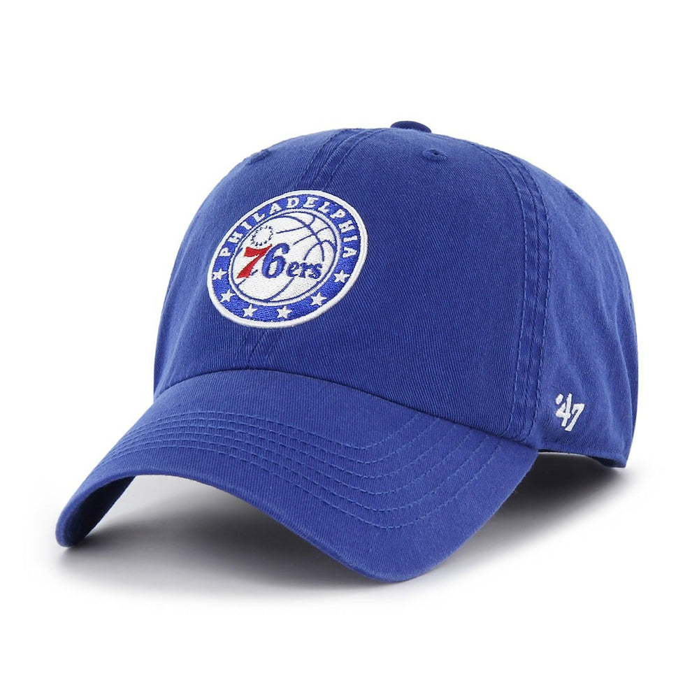 Philadelphia 76ers '47 Classic Franchise Fitted Hat Royal - NBA