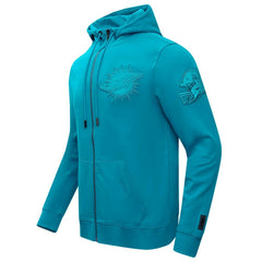 Miami Dolphins Pro Standard Triple Tonal Full-Zip Hoodie Aqua | NFL