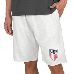 USMNT Concepts Sport Mainstream Terry Shorts Oatmeal - FIFA World CUP