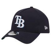 Tampa Bay Rays New Era Team Color A-Frame 9FORTY Adjustable Hat - MLB