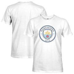 Manchester City 1863FC Color Crest Slub T-Shirt White - FIFA World CUP