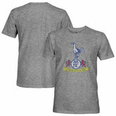 Tottenham Hotspur 1863FC Retro Crest Twisted Tri-Blend Slub T-Shirt Heather Gray - FIFA World CUP