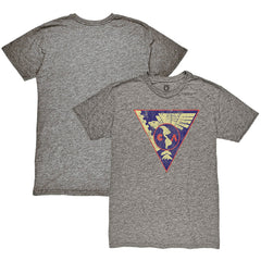 Club America 1863FC Retro Crest Twisted Tri-Blend Slub T-Shirt Heather Gray - FIFA World CUP