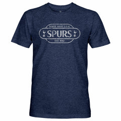Tottenham Hotspur 1863FC Landmark Twisted Tri-Blend Slub T-Shirt Heather Navy - FIFA World CUP