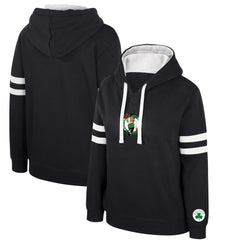 Boston Celtics Stadium Essentials Women's Road Game Pullover Hoodie Black - NBA