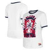 Atlanta Braves New Era Women's Oversized Ringer T-Shirt - MLB