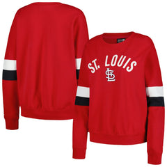 St. Louis Cardinals New Era Women's Game Day Crew Pullover Sweatshirt - MLB