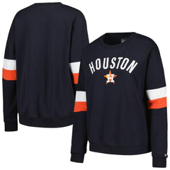 Houston Astros New Era Women's Game Day Crew Pullover Sweatshirt - MLB