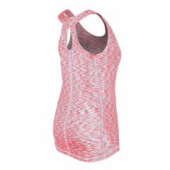 St. Louis Cardinals New Era Women's Space Dye Keyhole Back Tank Top - MLB