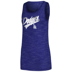 Los Angeles Dodgers New Era Women's Space-Dye Active Tank Top - MLB