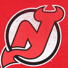 New Jersey Devils Profile Women's Plus Size Distressed Printed Name & Number Long Sleeve T-Shirt - Red - NHL