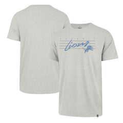 Detroit Lions '47 Downburst Franklin T-Shirt Gray | 47 brand