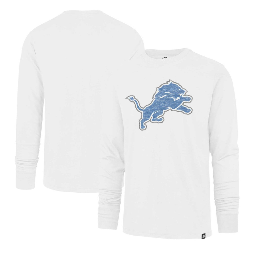 Detroit Lions '47 Premier Franklin Long Sleeve T-Shirt White | 47 brand