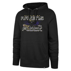 Baltimore Ravens '47 Ravens Flock Regional Headline Pullover Hoodie Black | 47 brand