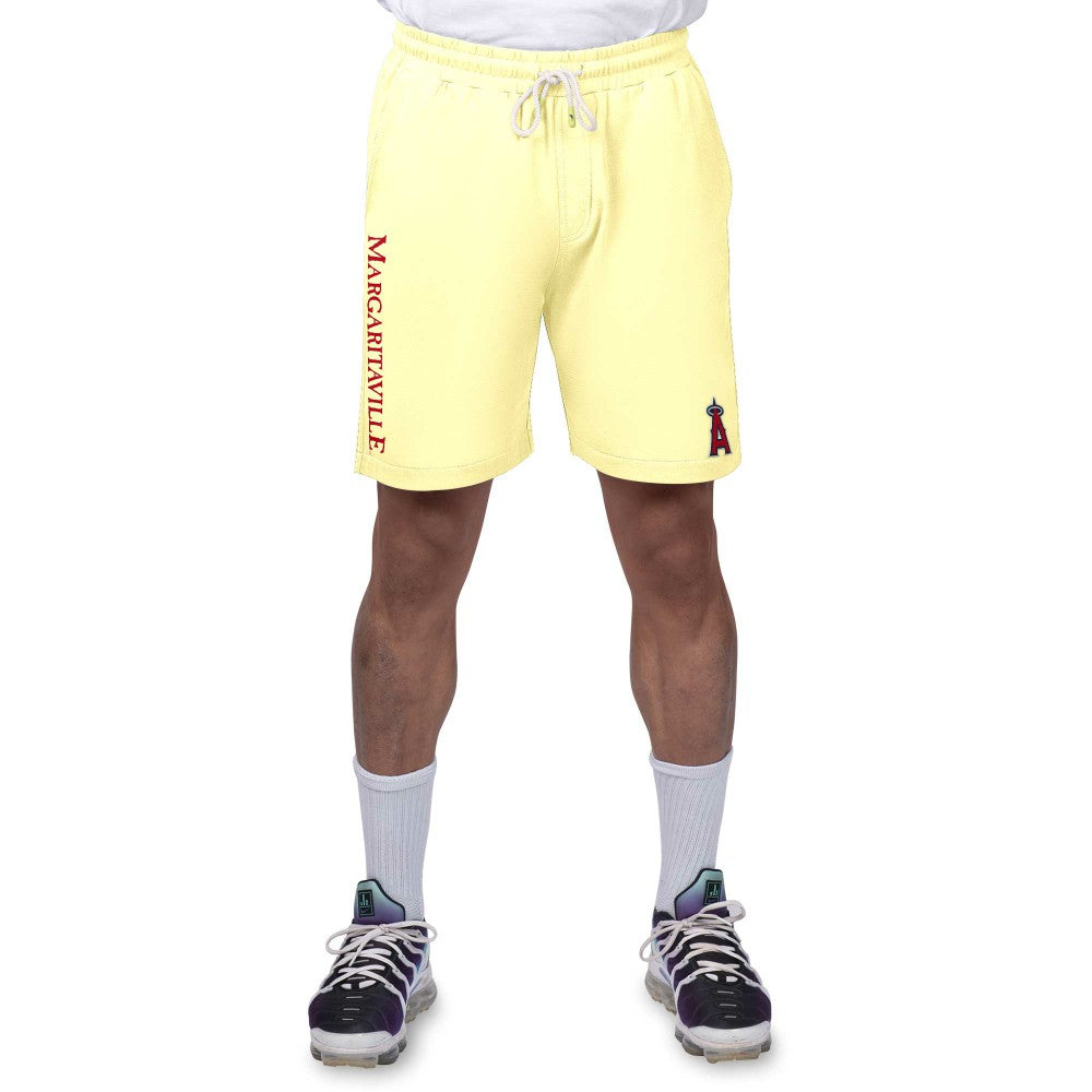Los Angeles Angels Margaritaville Peached French Terry Shorts - MLB