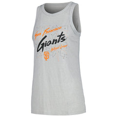 San Francisco Giants Soft as a Grape Women's Gauze High Neck Tank Top - MLB