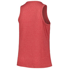 St. Louis Cardinals Soft as a Grape Women's Plus Size Curvy High Neck Tri-Blend Tank Top - MLB